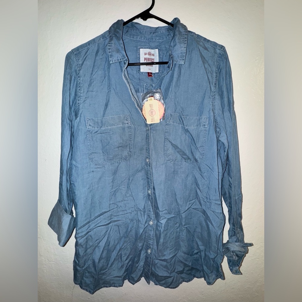 Blue Denim Shirt